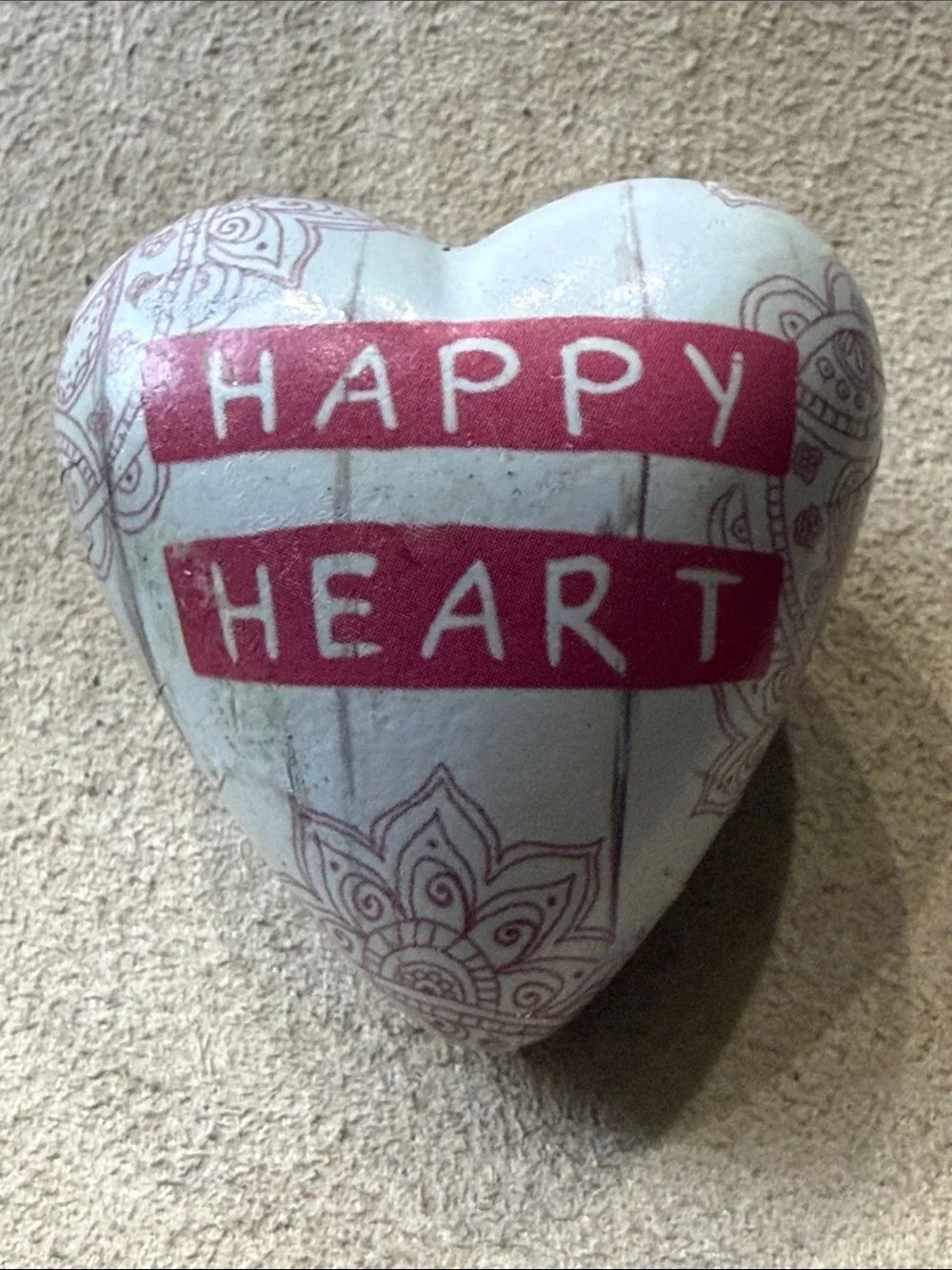 Happy Heart Paperweight!